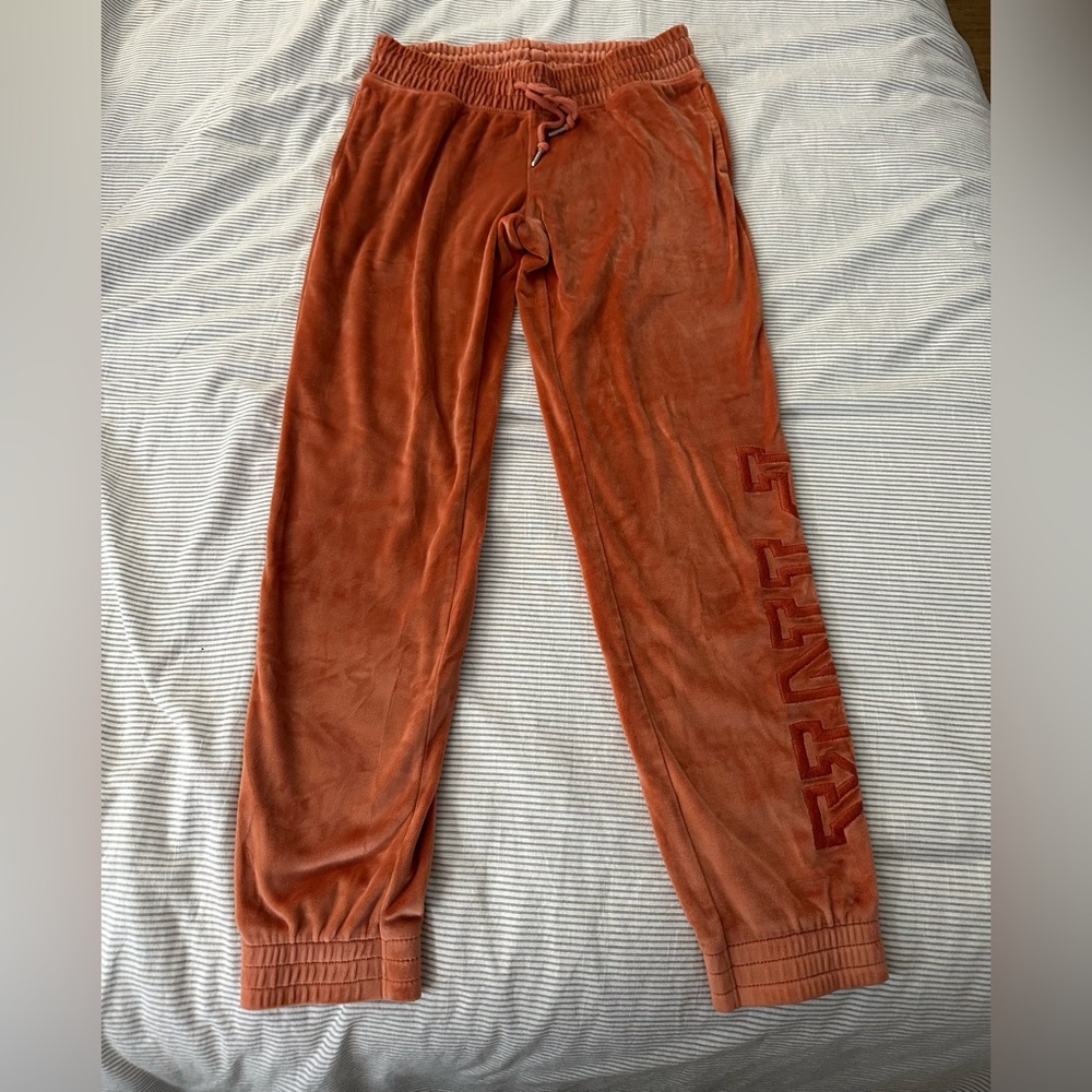 PINK velour pants